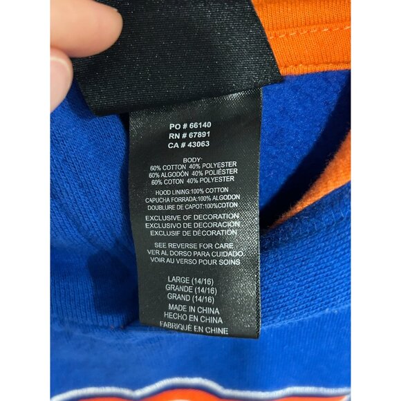 Gen2 Florida Gators Stadium Athletic Youth Pullover Hoodie Blue Sz Large Sporty - Picture 5 of 10